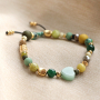 Trendy sieraden inspiratie met acryl kralen in prachtige kleuren