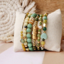 Trendy sieraden inspiratie met acryl kralen in prachtige kleuren