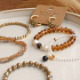 Ontwerp schitterende sieraden sets met deze prachtige serie top facet kralen disc
