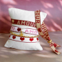 Get creative met lint met tekst en smart bead stoppers