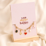 Unieke katoenen tassen en sieraden kaartjes