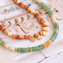 Get creative met natuursteen disc kralen