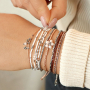 Elegante armbanden collectie met hematite kralen