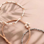 Elegante armbanden collectie met hematite kralen