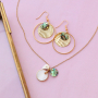 Zomerse sieraden met schelp hangers