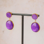 Armbanden en bijpassende oorbellen met cabochons