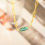 Verwerk tussenstukken van crystal glas in sieraden sets