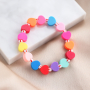 Valentijns sieraden met kleurrijke polymeer kralen