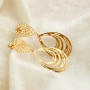 Get creative met rvs bedels voor statement oorbellen