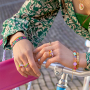Get creative voor het cre&euml;ren van trendy bloemen sieraden