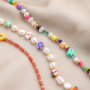 Kleurrijke sieraden inspiratie met polymeer kralen