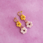 Aan de slag met  DQ Grieks keramiek bloemen voor elegante sieraden