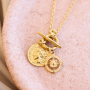Sieraden inspiratie met rvs mix bedels en kralen