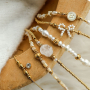 Armbanden inspiratie met stainless steel kralen