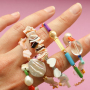 Cre&euml;r mooie sieraden met onze nieuwe schelp kralen