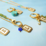 Maak een unieke collectie met roestvrij stalen schelp bedels met letters