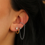 Statement collectie met BY31&reg;earcuffs met oogje(s) en spiraal oorbellen