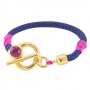Trendy armbanden met DQ metalen slot