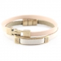 Prachtige armbanden gemaakt met plat 5 mm DQ leer & Basic leer