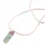 Prachtige sieraden met half edelsteenhangers & kurk!