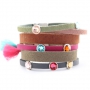Maak mooie boho sieraden met ons prachtig gevlochten leer DQ en ons platte leer van DQ!