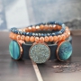 Deze prachtige sieraad setjes van Cuoio armbanden en Sisa facet armbandjes zijn helemaal hot & happening!