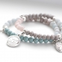 Helemaal in de wolken van deze dromerige sieraden met schitterende bedeltjes van metaal!