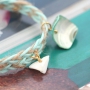 Maak verassende sieraden met plat koord gevlochten 5 mm en geweven waxkoord!!