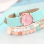 Deze zomerse armbandjes van Cuoio en zomerse kralen zijn helemaal hot!