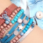 Be inspired: schitterende sieraden gemaakt met Koper blue patina DQ metaal en prachtige kralen!