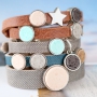 Nieuwe Cuoio armbanden trends van Nubuk leer en Polaris elements 