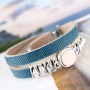 Nieuwe Cuoio armbanden trends van Nubuk leer en Polaris elements 