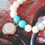 Met onze natuursteen kralen rond facet geslepen maakt u schitterende sieraden in een vrolijke stijl!!