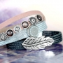 Wow! Maak deze stijlvolle armbanden van DQ metaal met DQ metaal net koord