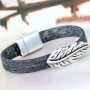 Wow! Maak deze stijlvolle armbanden van DQ metaal met DQ metaal net koord