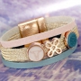 Wow! Maak deze stijlvolle armbanden van DQ metaal met DQ metaal net koord