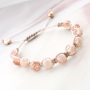 Schitterend sieraden setje in pastel kleurtjes voor een frisse nieuwe look met onze Glaskralen Transparant Gem&ecirc;leerd. 