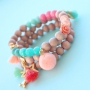 Met onze mini kwastjes Ibiza style maak je de leukste sieraden met een zonnige look. 