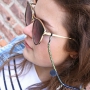 Nieuwe zonnebril besteld? Style hem helemaal af en design een trendy zonnebril koord! 