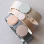Metallic Cuoio armbanden en armbanden van DQ leer voor de feestdagen 