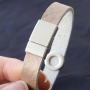 Metallic Cuoio armbanden en armbanden van DQ leer voor de feestdagen 