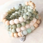  Schattige sieraden van natuursteenkralen in combinatie met hout, facet en ImpressArt
