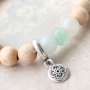  Schattige sieraden van natuursteenkralen in combinatie met hout, facet en ImpressArt