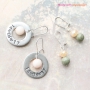  Schattige sieraden van natuursteenkralen in combinatie met hout, facet en ImpressArt