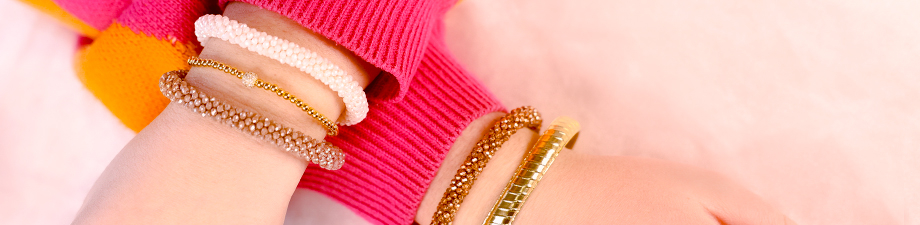 Top facet armband