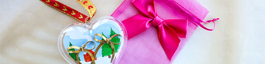 Just in: Organza zakjes en sierlijke ornamenten Just in: Organza zakjes en sierlijke ornamenten