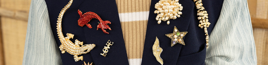 Nieuwe collectie statement broches Nieuwe collectie statement broches