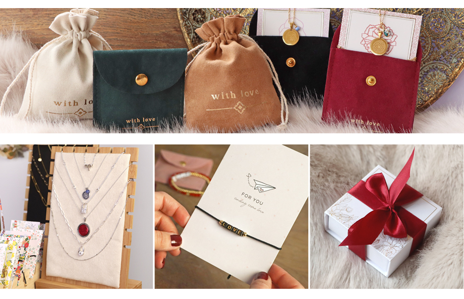 Sieraden kaartjes