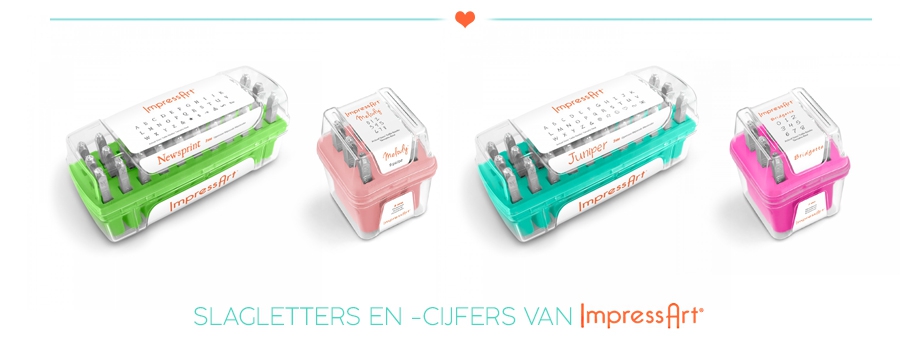 ImpressArt slagletters en -cijfers
